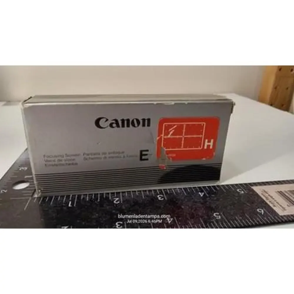Genuine Canon Focusing Screen E-H for EOS cameras.